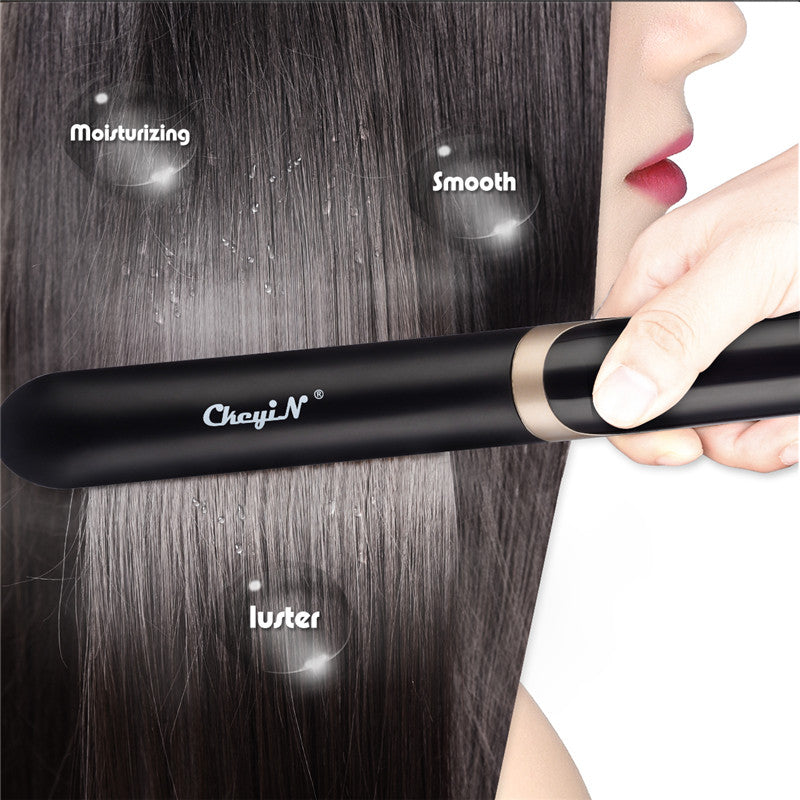 KM-2219 Infrared Hair Straightener and Curler