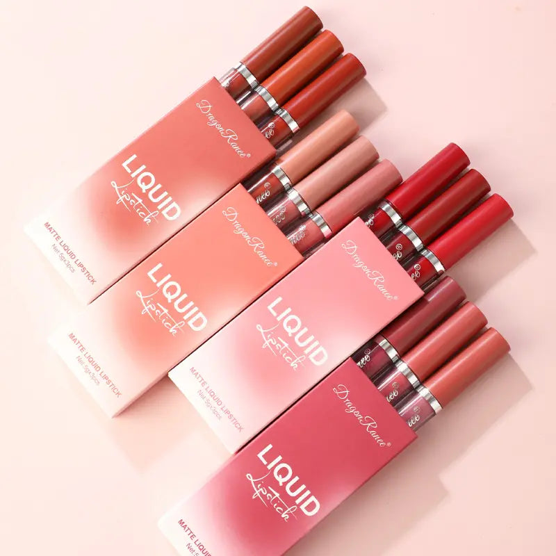 Matte Velvet Lipstick and Gloss in Dusty Rose & Brown