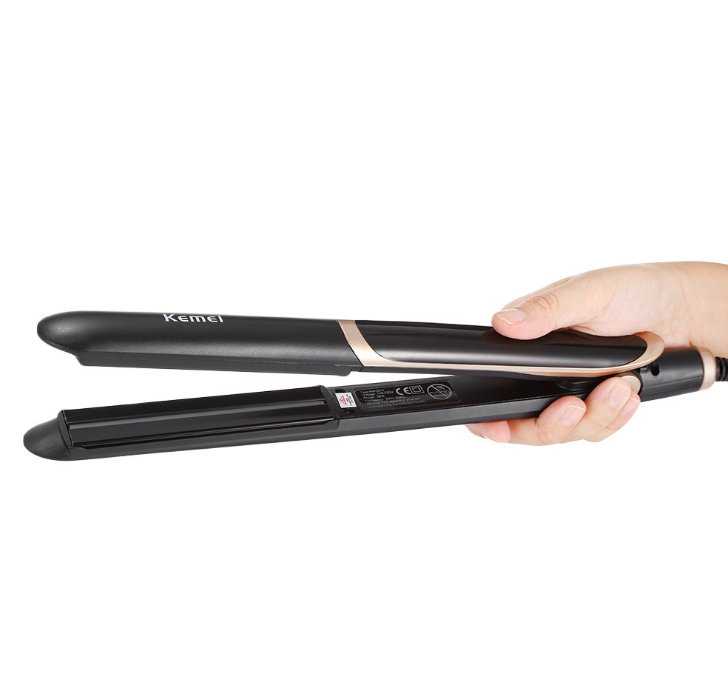 KM-2219 Infrared Hair Straightener and Curler
